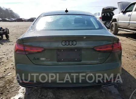 AUDI A5 PRESTIG 2022 vin WAUEACF57NA040775 from auto auction Copart