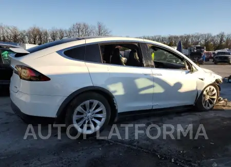 TESLA MODEL X 2018 vin 5YJXCBE2XJF126560 from auto auction Copart