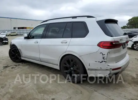 BMW X7 XDRIVE4 2022 vin 5UXCW2C01N9M36277 from auto auction Copart