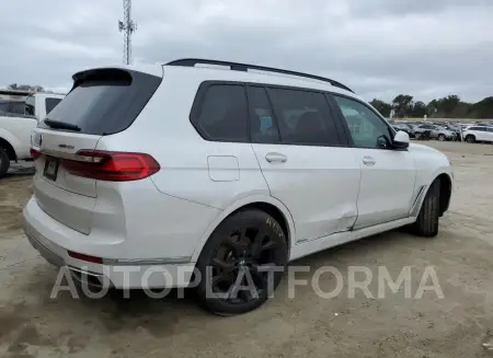 BMW X7 XDRIVE4 2022 vin 5UXCW2C01N9M36277 from auto auction Copart