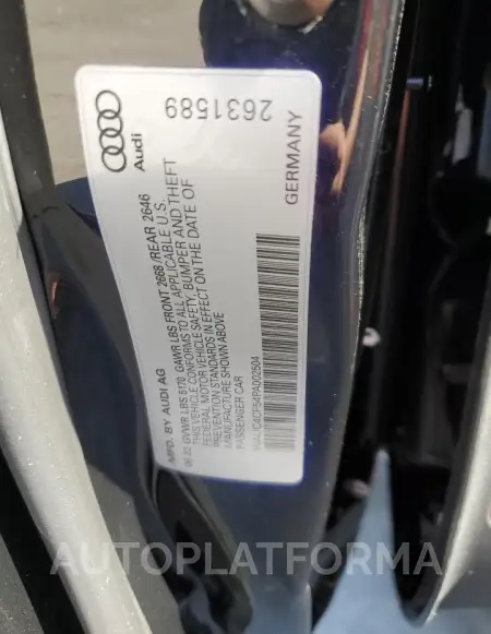 AUDI S5 PREMIUM 2023 vin WAUC4CF54PA002504 from auto auction Copart