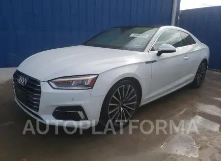 Audi A5 2018 2018 vin WAUPNAF56JA001235 from auto auction Copart