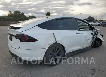 TESLA MODEL X 2022 vin 7SAXCDE58NF337299 from auto auction Copart