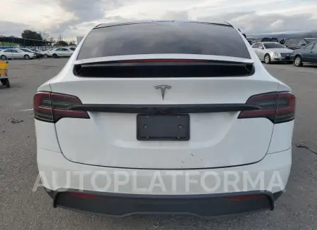 TESLA MODEL X 2022 vin 7SAXCDE58NF337299 from auto auction Copart