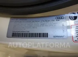 AUDI A6 PRESTIG 2016 vin WAUHGAFC0GN007305 from auto auction Copart