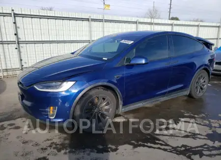 Tesla Model X 2016 2016 vin 5YJXCBE26GF003380 from auto auction Copart