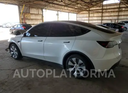 TESLA MODEL Y 2023 vin 7SAYGAEE3PF642820 from auto auction Copart