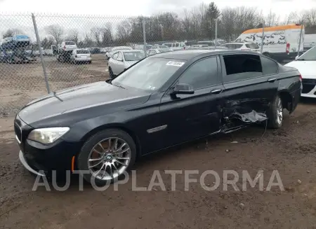 BMW 740 LI 2015 vin WBAYE4C57FD138801 from auto auction Copart