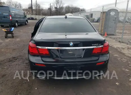 BMW 740 LI 2015 vin WBAYE4C57FD138801 from auto auction Copart