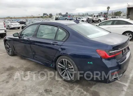 BMW 745XE 2020 vin WBA7W4C05LBM70661 from auto auction Copart