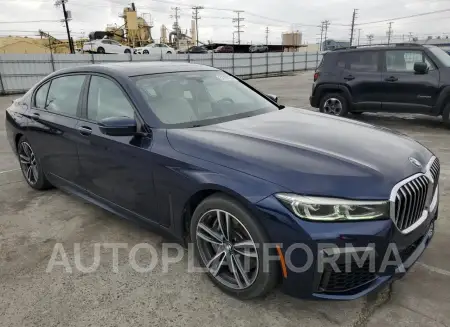 BMW 745XE 2020 vin WBA7W4C05LBM70661 from auto auction Copart