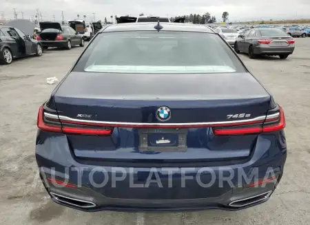 BMW 745XE 2020 vin WBA7W4C05LBM70661 from auto auction Copart