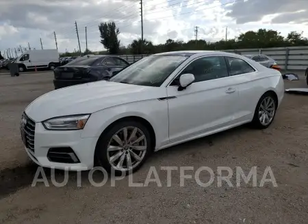 Audi A5 2018 2018 vin WAUNNAF55JA029275 from auto auction Copart