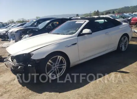 BMW 640 I 2015 vin WBALW7C59FD596221 from auto auction Copart