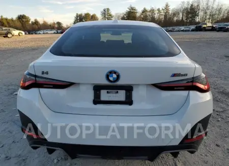 BMW I4 M50 2023 vin WBY33AW05PFN69949 from auto auction Copart