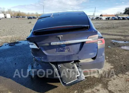 TESLA MODEL X 2017 vin 5YJXCDE26HF035923 from auto auction Copart