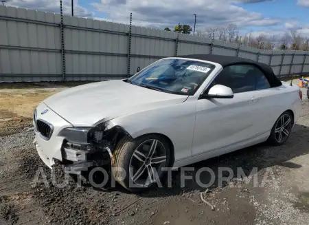 BMW 230XI 2017 vin WBA2M9C37HV985612 from auto auction Copart