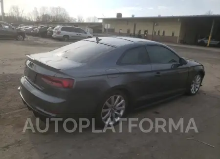 AUDI A5 PREMIUM 2018 vin WAU8NAF57JA037651 from auto auction Copart