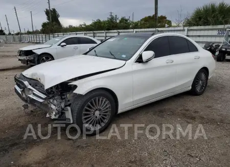 Mercedes-Benz C300 2018 2018 vin WDDWF4JB1JR412673 from auto auction Copart