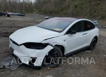 Tesla Model X 2016 2016 vin 5YJXCAE20GF017608 from auto auction Copart