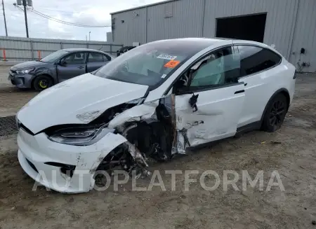 TESLA MODEL X 2022 vin 7SAXCBE65NF359127 from auto auction Copart