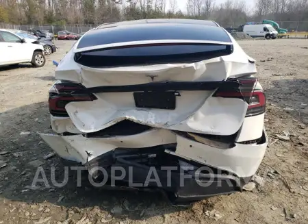 TESLA MODEL X 2022 vin 7SAXCBE56NF335975 from auto auction Copart