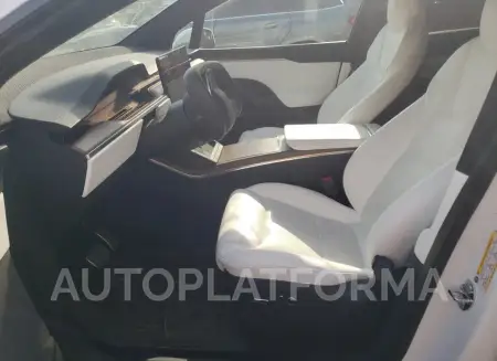 TESLA MODEL X 2022 vin 7SAXCBE56NF335975 from auto auction Copart