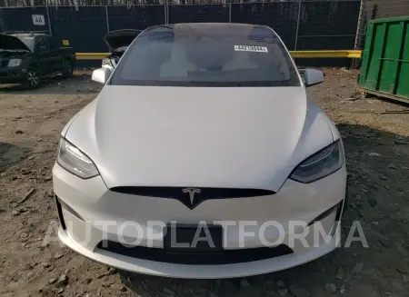 TESLA MODEL X 2022 vin 7SAXCBE56NF335975 from auto auction Copart