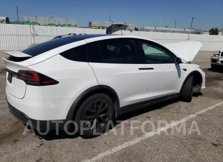 TESLA MODEL X 2022 vin 7SAXCBE59NF361065 from auto auction Copart