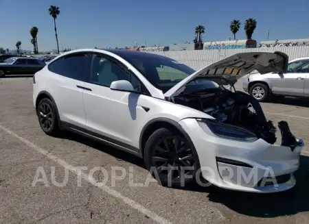 TESLA MODEL X 2022 vin 7SAXCBE59NF361065 from auto auction Copart