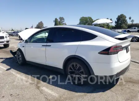 TESLA MODEL X 2022 vin 7SAXCBE59NF361065 from auto auction Copart