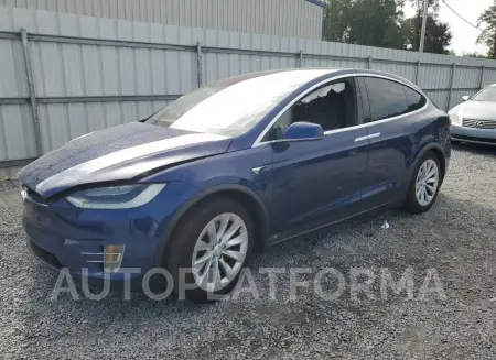 Tesla Model X 2017 2017 vin 5YJXCBE21HF040175 from auto auction Copart