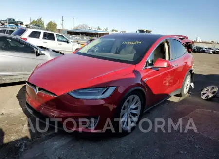 Tesla Model X 2018 2018 vin 5YJXCDE20JF091720 from auto auction Copart