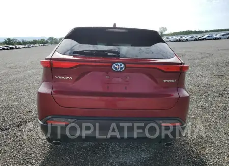 TOYOTA VENZA LE 2022 vin JTEAAAAH0NJ100205 from auto auction Copart