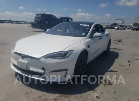 TESLA MODEL S 2021 vin 5YJSA1E59MF451290 from auto auction Copart