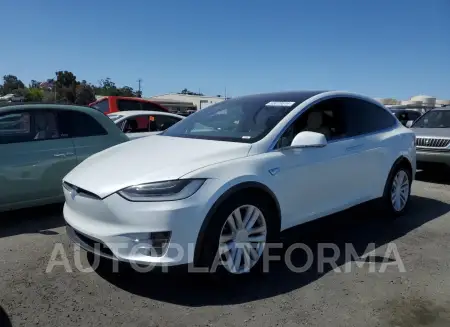 Tesla Model X 2016 2016 vin 5YJXCBE26GF004495 from auto auction Copart