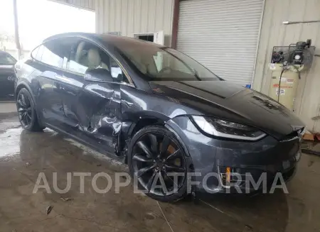 TESLA MODEL X 2018 vin 5YJXCDE27JF127466 from auto auction Copart