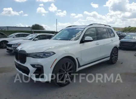 BMW X7 2020 2020 vin 5UXCX6C0XL9C97822 from auto auction Copart