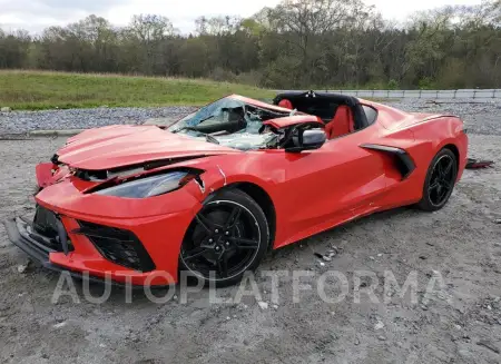 Chevrolet Corvette 2022 2022 vin 1G1YB2D42N5109178 from auto auction Copart