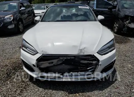 AUDI A5 PREMIUM 2018 vin WAUANCF50JA103275 from auto auction Copart