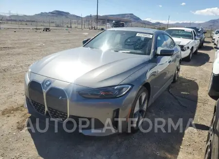 BMW I4 2023 2023 vin WBY43AW00PFP80951 from auto auction Copart