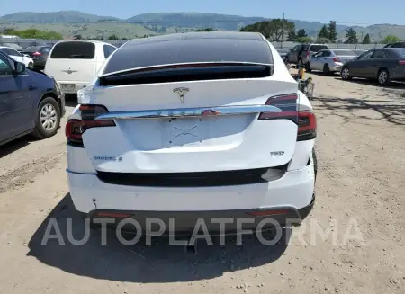 TESLA MODEL X 2018 vin 5YJXCDE27JF115611 from auto auction Copart