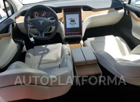 TESLA MODEL X 2018 vin 5YJXCDE27JF115611 from auto auction Copart