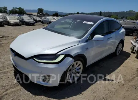 TESLA MODEL X 2018 vin 5YJXCDE27JF115611 from auto auction Copart