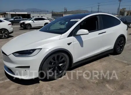 Tesla Model X 2022 2022 vin 7SAXCBE60NF339321 from auto auction Copart