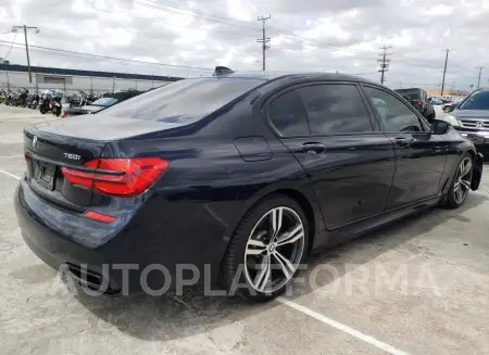 BMW 750 I 2019 vin WBA7F0C53KGM25370 from auto auction Copart