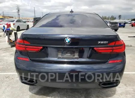 BMW 750 I 2019 vin WBA7F0C53KGM25370 from auto auction Copart