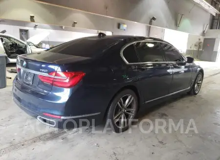 BMW 750 XI 2016 vin WBA7F2C57GG417274 from auto auction Copart