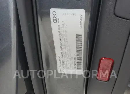 AUDI S5 PRESTIG 2018 vin WAUC4CF55JA044414 from auto auction Copart