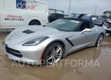 Chevrolet Corvette 2019 2019 vin 1G1YF3D72K5115434 from auto auction Copart